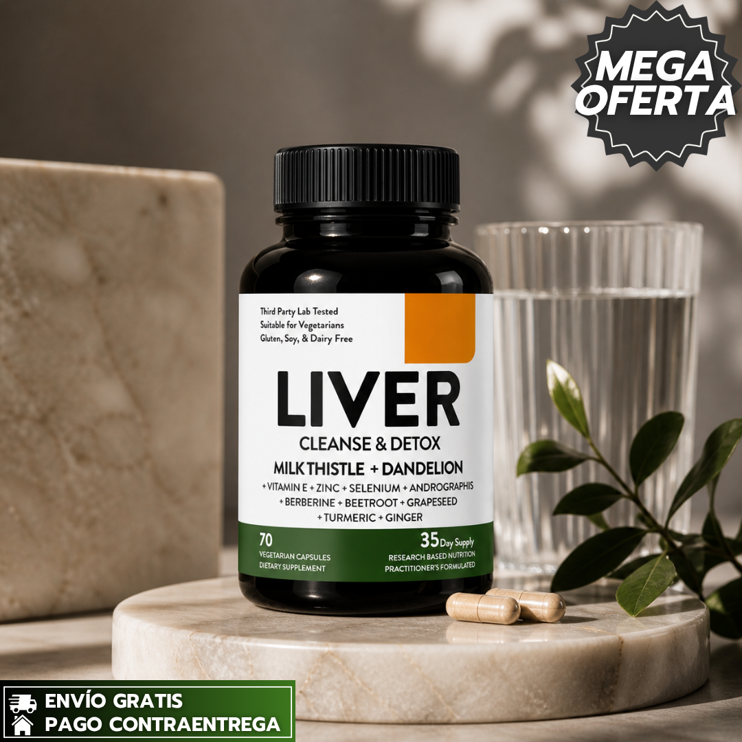Liver Cleanse Detox: Apoyo natural para el bienestar interno