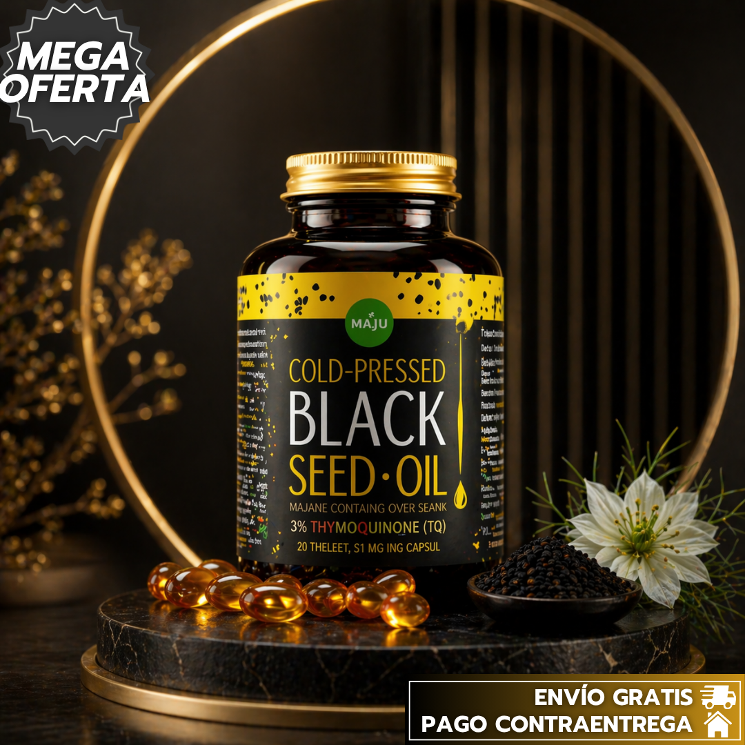 Maju Aceite de Semilla Negra: Equilibra tu cuerpo desde adentro