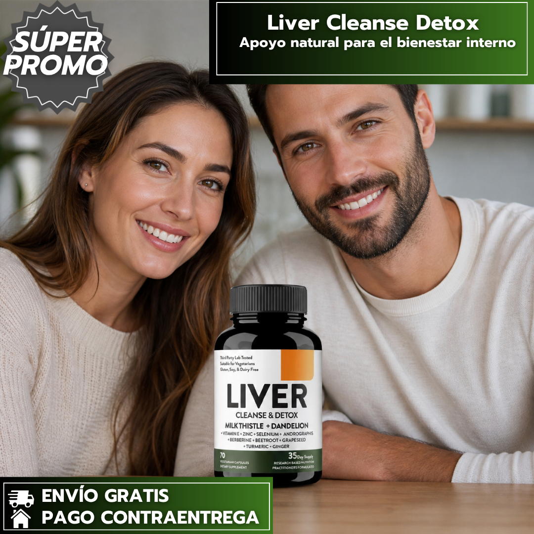 Liver Cleanse Detox: Apoyo natural para el bienestar interno